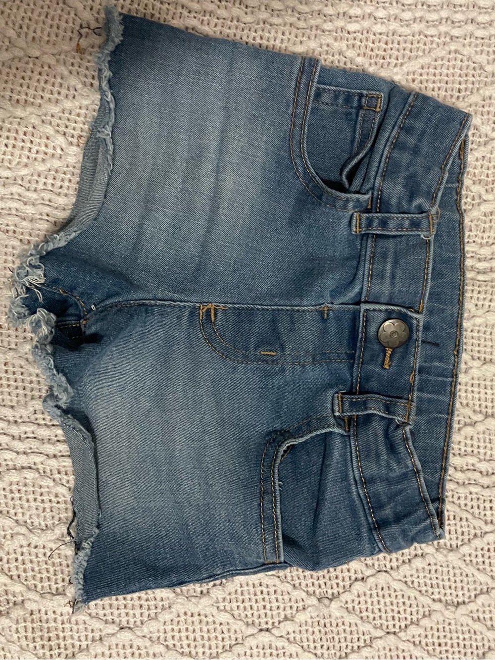 Garanimals Blue Frayed Hem Denim Shorts